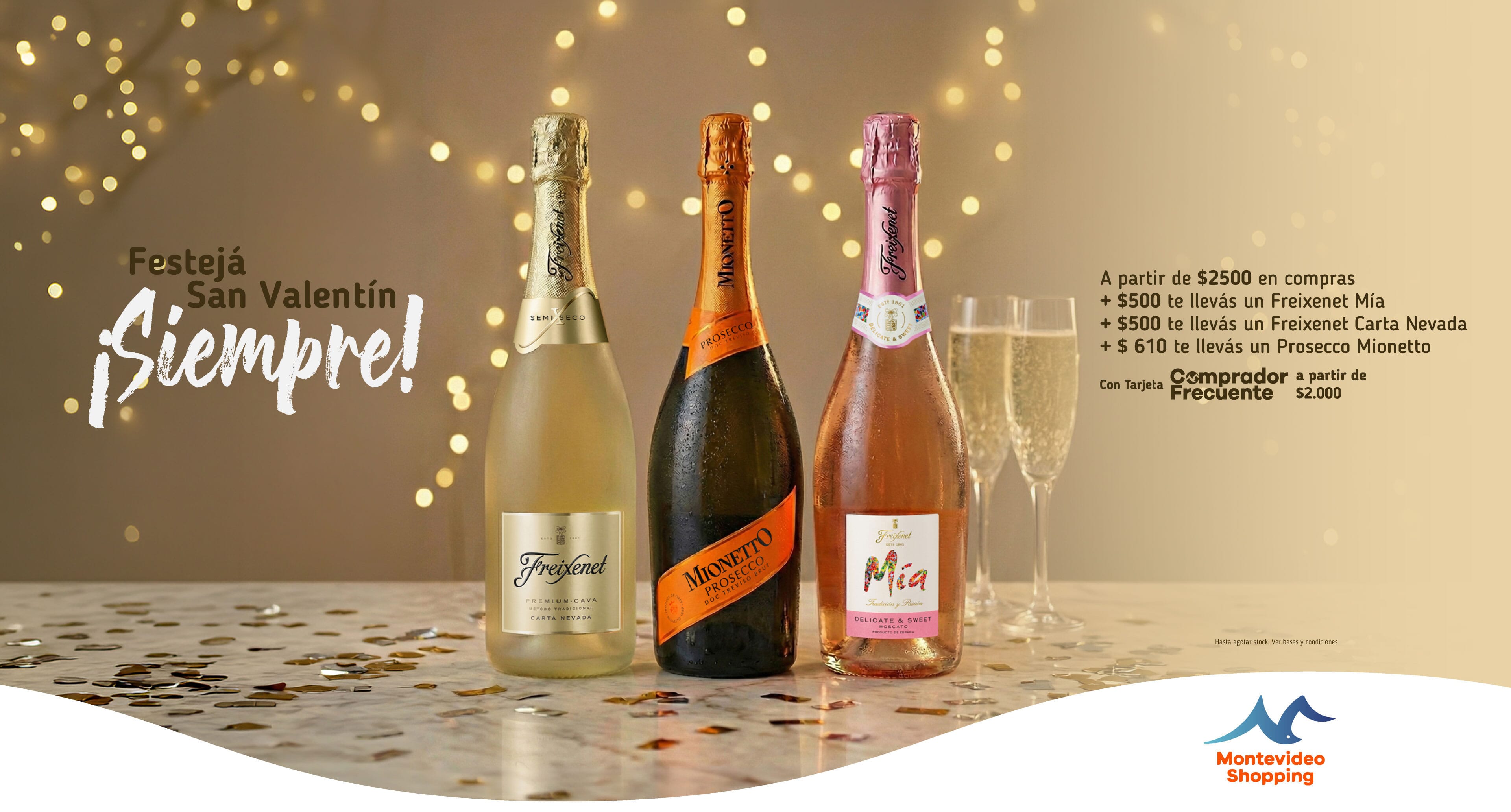 Festejá San Valentín ¡siempre!