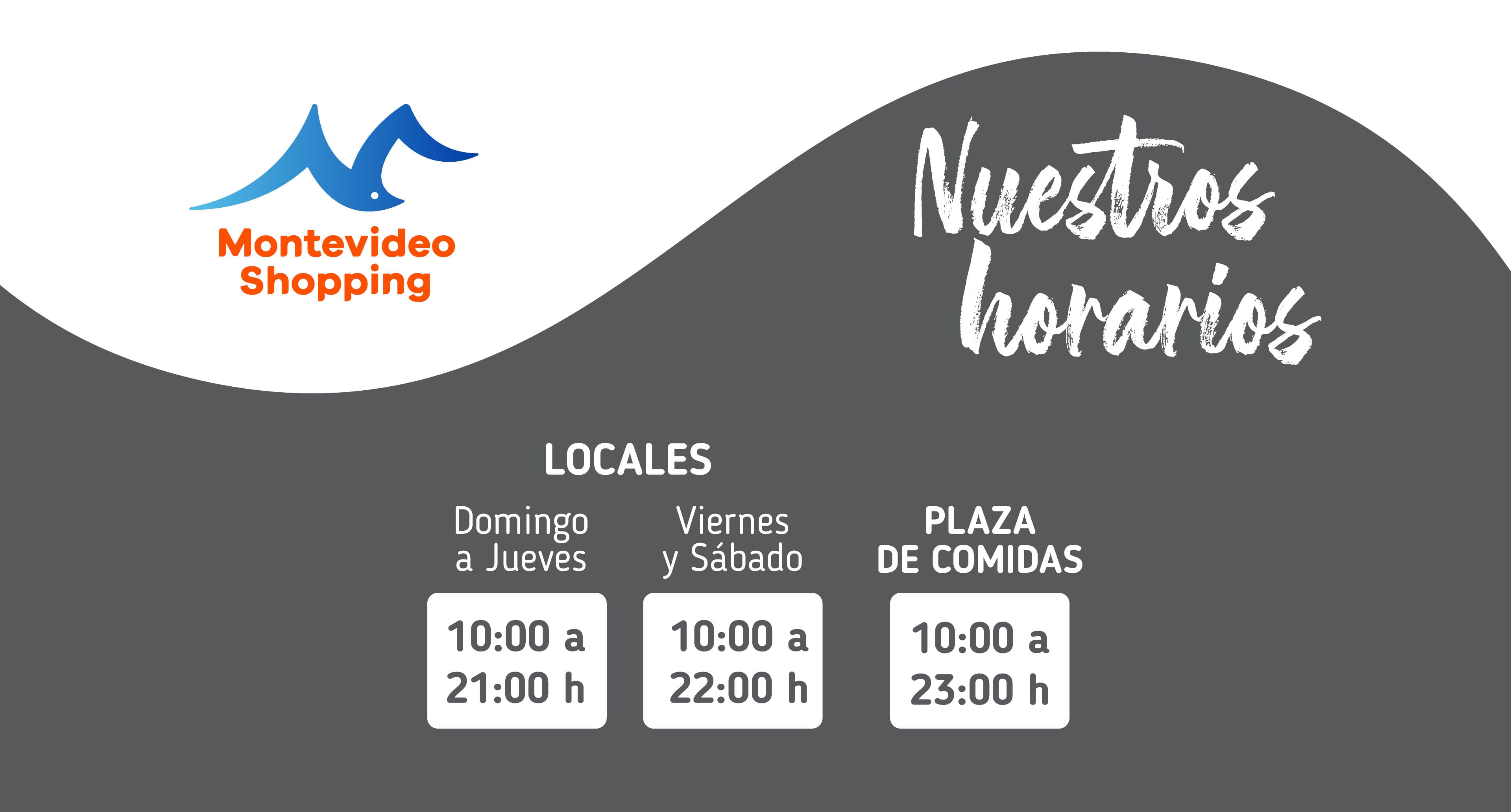 Nuestros horarios