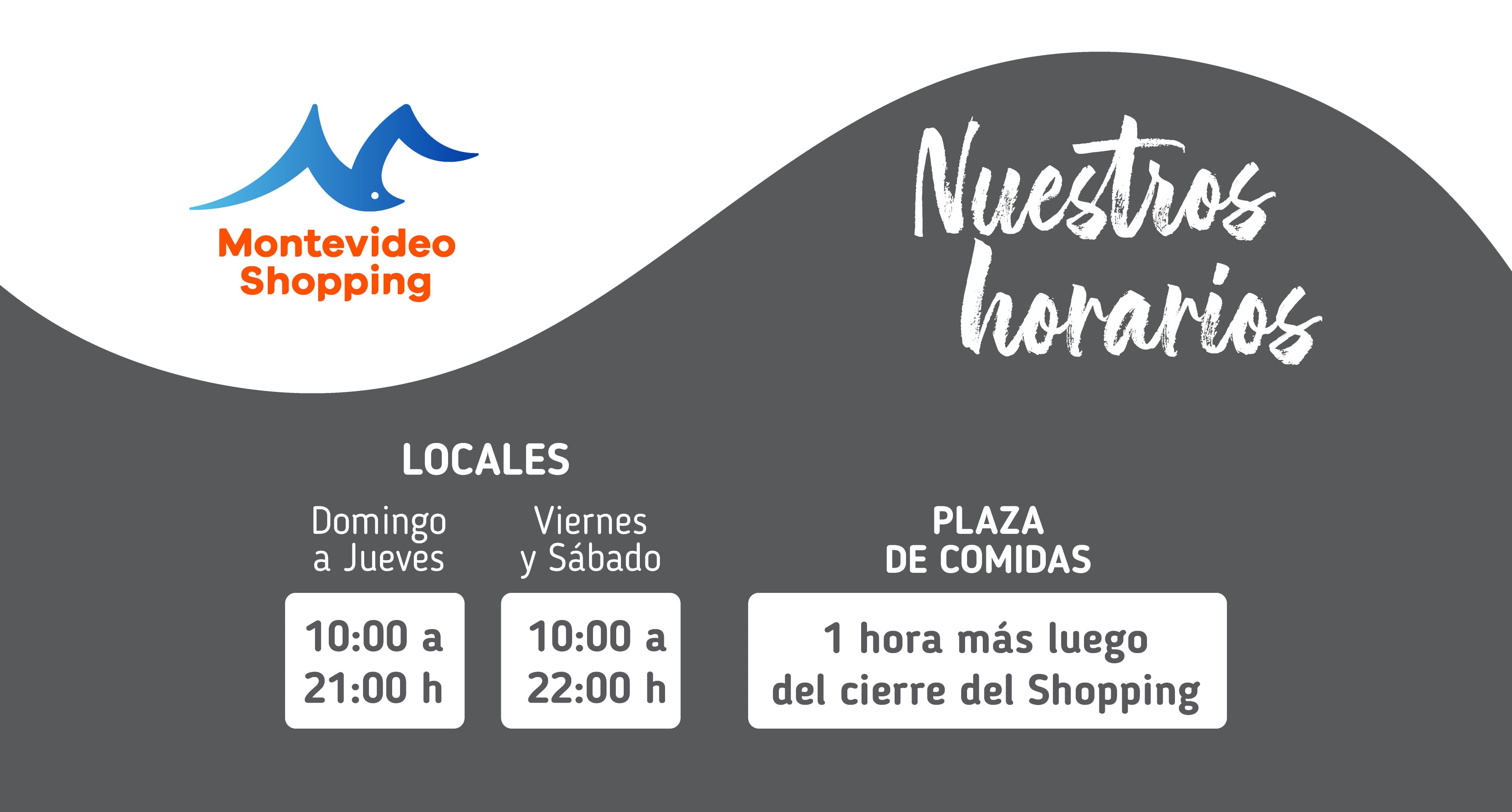 Nuestros horarios